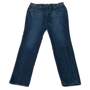Democracy Jeggings, Size 10, Dark Wash Blue Denim